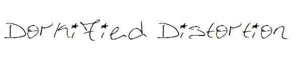 Dorkified Distortion字体