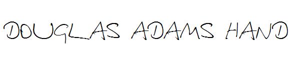 Douglas Adams Hand字体