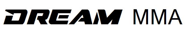 Dream MMA字体