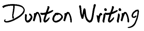 Dunton Writing字体