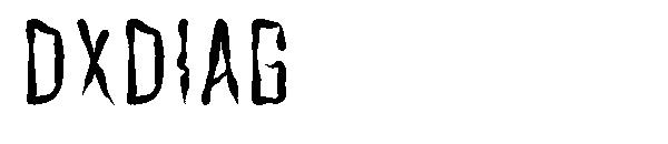 Dxdiag字体