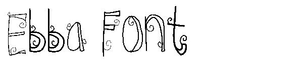 Ebba Font字体