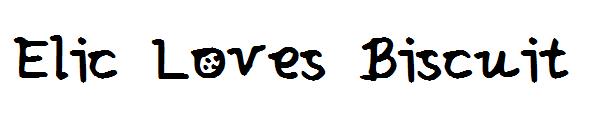 Elic Loves Biscuit字体