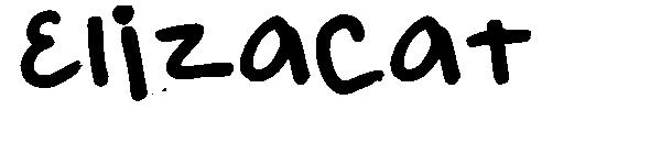 Elizacat字体