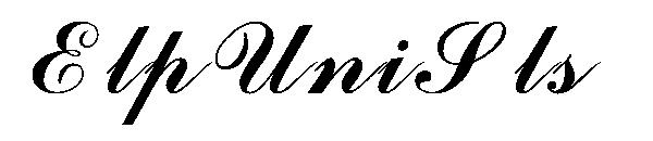 ElpUniSls字体