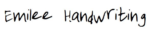 Emilee Handwriting字体
