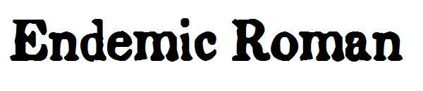 Endemic Roman字体