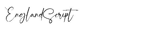 EnglandScript字体