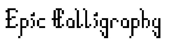 Epic Calligraphy字体