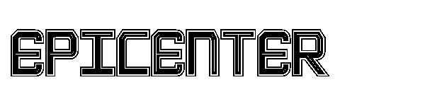 Epicenter字体