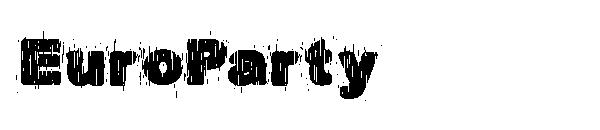 EuroParty字体