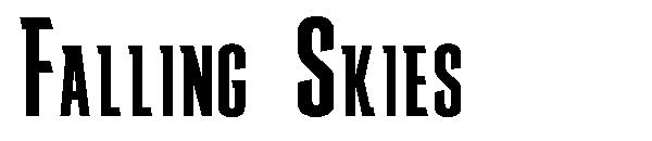 Falling Skies字体