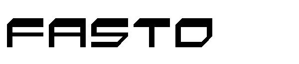 Fasto字体