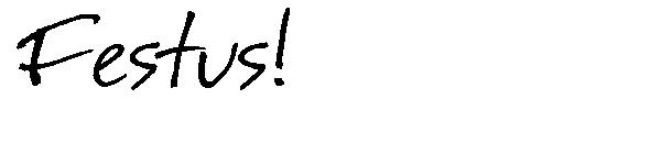 Festus!字体