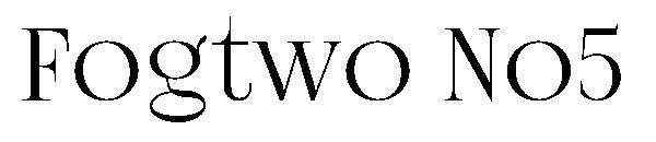 Fogtwo No5字体