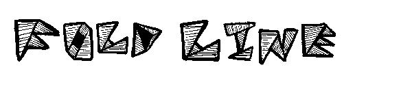 Fold Line字体