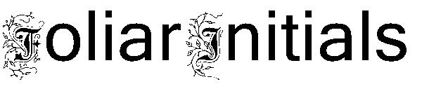 Foliar Initials字体
