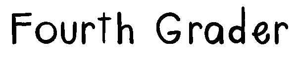 Fourth Grader字体