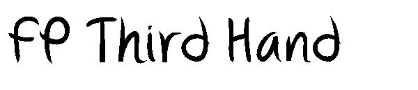 FP Third Hand字体