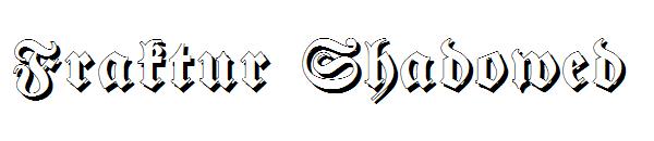 Fraktur Shadowed字体
