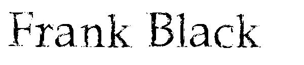 Frank Black字体