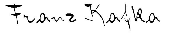Franz Kafka字体