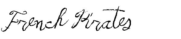 French Pirates字体
