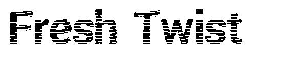 Fresh Twist字体