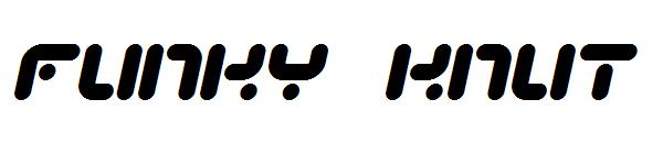 Funky Knut字体
