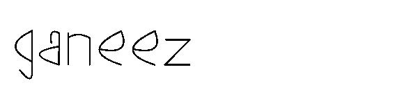 Ganeez字体