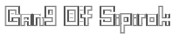 Gang Of Sipirok字体