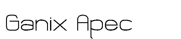 Ganix Apec字体