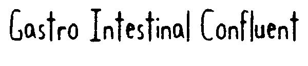 Gastro Intestinal Confluent字体