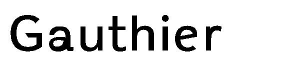 Gauthier字体