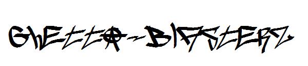 Ghetto-blasterz字体