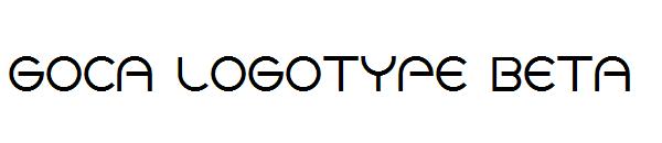 Goca Logotype Beta字体