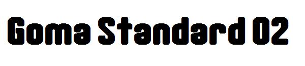 Goma Standard 02字体