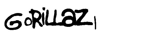 Gorillaz 1字体