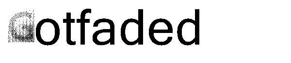 Gotfaded字体