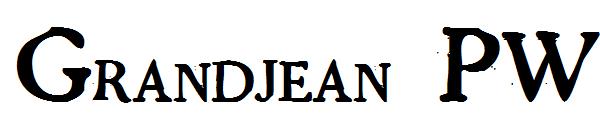 Grandjean PW字体