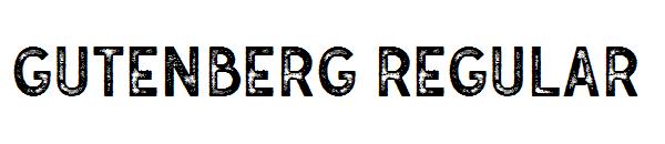 Gutenberg Regular字体