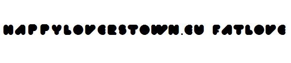 Happyloverstown.eu Fatlove字体