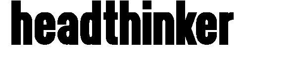 Headthinker字体