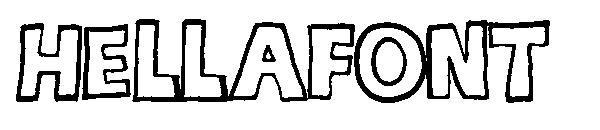 hellafont字体