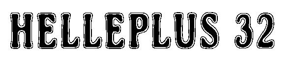 Helleplus 32字体