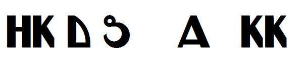 HK Display KK字体
