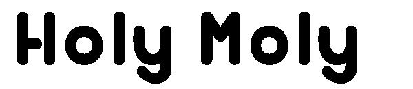 Holy Moly字体