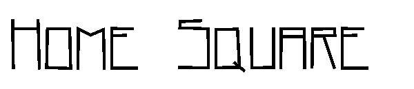 Home Square字体