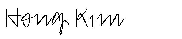 Hong Kim字体