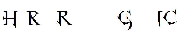 Horst Roman Gothic字体